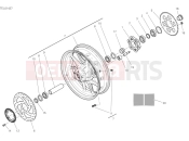 DUCATI Multistrada V4S Travel Radar Rear Wheel