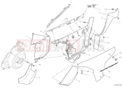 DUCATI Multistrada V4S Travel Radar LH Frame Cover