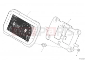 DUCATI Multistrada V4S Travel Radar Instrument Panel