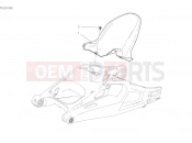 DUCATI Multistrada V4S Travel Radar Rear Mudguard