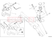 DUCATI Scrambler 1100 Sport Pro Rear brake system