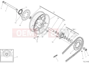 DUCATI Scrambler 1100 Sport Pro Rear wheel