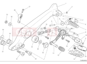 DUCATI Scrambler 1100 Sport Pro Left footrests