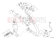 DUCATI Scrambler 1100 Sport Pro Exhaust pipe assy
