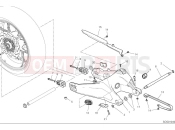 DUCATI Scrambler 1100 Sport Pro Rear swingarm