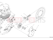 DUCATI Scrambler 1100 Sport Pro Front sprocket & chain