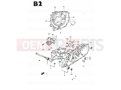 SUZUKI CS50 / CS50D / CS50G D (1983) 2 - CRANKCASE