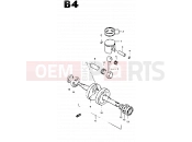 SUZUKI CS50 / CS50D / CS50G D (1983) 4 - CRANKSHAFT