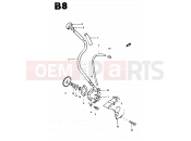 SUZUKI CS50 / CS50D / CS50G D (1983) 8 - OIL PUMP