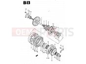 SUZUKI CS50 / CS50D / CS50G D (1983) 13 - TRANSMISSION (3)