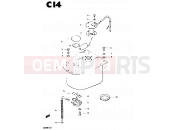 SUZUKI CS50 / CS50D / CS50G D (1983) 29 - FUEL TANK