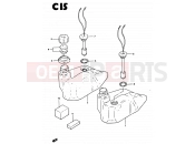 SUZUKI CS50 / CS50D / CS50G D (1983) 30 - OIL TANK