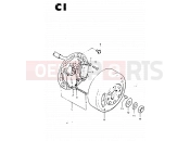 SUZUKI CS50 / CS50D / CS50G D (1983) 16 - MAGNETO (CS50Z, CS50D)
