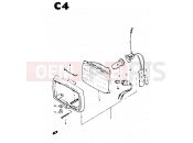 SUZUKI CS50 / CS50D / CS50G D (1983) 19 - HEADLAMP (CS50Z, CS50D)
