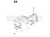 SUZUKI CS50 / CS50D / CS50G D (1983) 20 - HEADLAMP (CS50DZ, CS50DD, CS50GD)