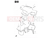 SUZUKI CS50 / CS50D / CS50G D (1983) 40 - COVER HANDLE (CS50GD)