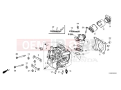 HONDA Forza 125 (NSS125ADR) 2024 E-3 CYLINDER HEAD
