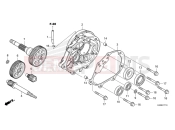 HONDA Forza 125 (NSS125ADR) 2024 E-17-10 TRANSMISSION