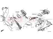 HONDA Forza 125 (NSS125ADR) 2024 F-3 MIRROR