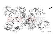 HONDA Forza 125 (NSS125ADR) 2024 F-13 INNER COVER