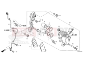HONDA Forza 125 (NSS125ADR) 2024 F-18 FRONT BRAKE CALIPER
