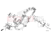 HONDA Forza 125 (NSS125ADR) 2024 F-42 FRAME BODY