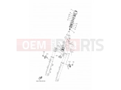 YAMAHA N-Max 125 GPD 125 GPD125-A (BUH1) [REP OF KOREA] 2025 STEERING