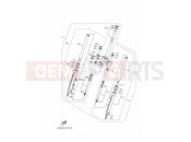 YAMAHA N-Max 125 GPD 125 GPD125-A (BUH1) [REP OF KOREA] 2025 FRONT FORK