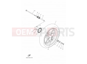 YAMAHA N-Max 125 GPD 125 GPD125-A (BUH1) [REP OF KOREA] 2025 FRONT WHEEL