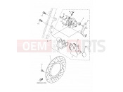 YAMAHA N-Max 125 GPD 125 GPD125-A (BUH1) [REP OF KOREA] 2025 FRONT BRAKE CALIPER