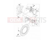 YAMAHA N-Max 125 GPD 125 GPD125-A (BUH1) [REP OF KOREA] 2025 REAR BRAKE CALIPER