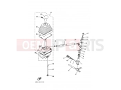 YAMAHA YFM 350 Grizzly YFM350FWAN YFM35FGIY GRIZZLY 350 IRS 4WD (4S2E) 2009 SHIFT SHAFT
