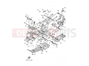 YAMAHA YFM 350 Grizzly YFM350FWAN YFM35FGIY GRIZZLY 350 IRS 4WD (4S2E) 2009 FRAME