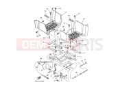 YAMAHA YFM 350 Grizzly YFM350FWAN YFM35FGIY GRIZZLY 350 IRS 4WD (4S2E) 2009 STAND & FOOTREST