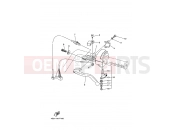 YAMAHA YFM 350 Grizzly YFM350FWAN YFM35FGIY GRIZZLY 350 IRS 4WD (4S2E) 2009 HANDLE SWITCH & LEVER