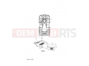 YAMAHA YFM 350 Grizzly YFM350FWAN YFM35FGIY GRIZZLY 350 IRS 4WD (4S2E) 2009 GRAPHICS