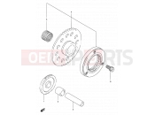 SUZUKI DF200E W (1998) 6 - STARTER CLUTCH