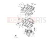 YAMAHA FZ8-N FZ8 FZ8-N FZ8NB (39P7) [USA] 2012 CRANKCASE