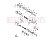 YAMAHA FZ8-N FZ8 FZ8-N FZ8NB (39P7) [USA] 2012 TRANSMISSION