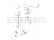 YAMAHA FZ8-N FZ8 FZ8-N FZ8NB (39P7) [USA] 2012 REAR MASTER CYLINDER