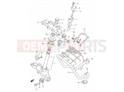 SUZUKI DF200E W (1998) 42 - STEERING STEM