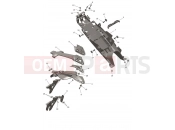 Triumph 2024 Daytona 660 Rear Mudguard