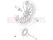 SUZUKI DF200E W (1998) 43 - FRONT WHEEL