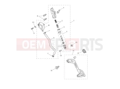 TRIUMPH Tiger 900 GT rear brake master cylinder assy