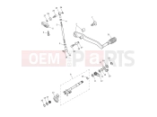 TRIUMPH Tiger 900 GT gear change mechanism