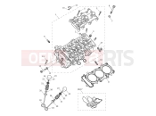 TRIUMPH Tiger 900 GT cylinder head & valves