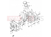 SUZUKI DL1000 K2 (2002) V-Strom 2 - FRONT CYLINDER HEAD