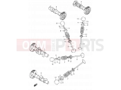 SUZUKI DL1000 K2 (2002) V-Strom 9 - CAMSHAFT/VALVE
