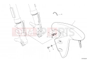 DUCATI 2025 Streetfighter V2 S Front mudguard