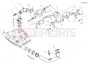 DUCATI 2025 Streetfighter V2 S Exhaust manifold